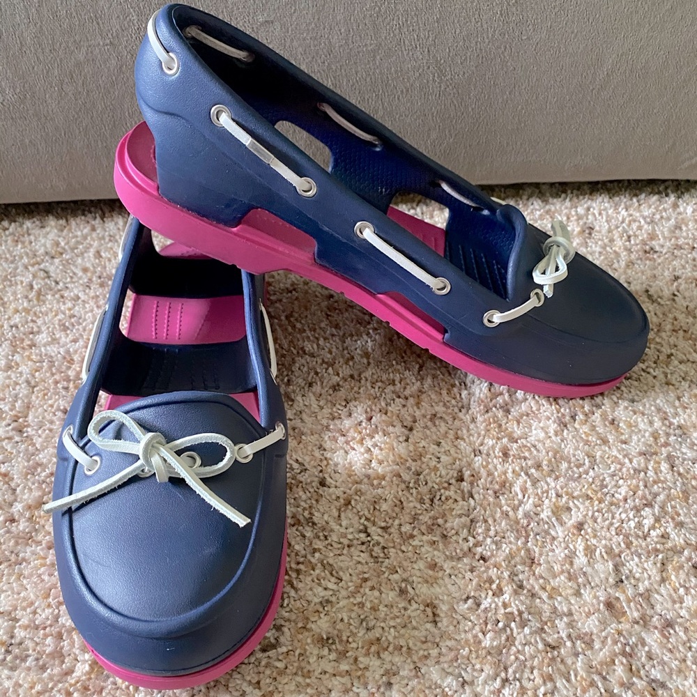 Crocs boat shoes